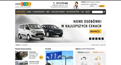 Desktop Screenshot of net4car.pl